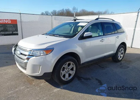 2014 Ford Edge Sel z USA, uszkodzony, nr VIN 2FMDK4JCXEBA49283